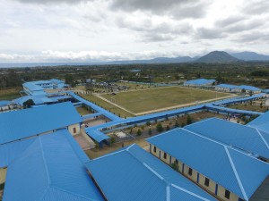 Sekolah biru gunung Singgalang